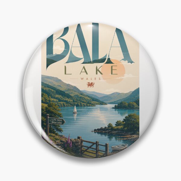 Item preview, Bala Lake Gwynedd Snowdonia Wales designed and sold by Places On Earth.