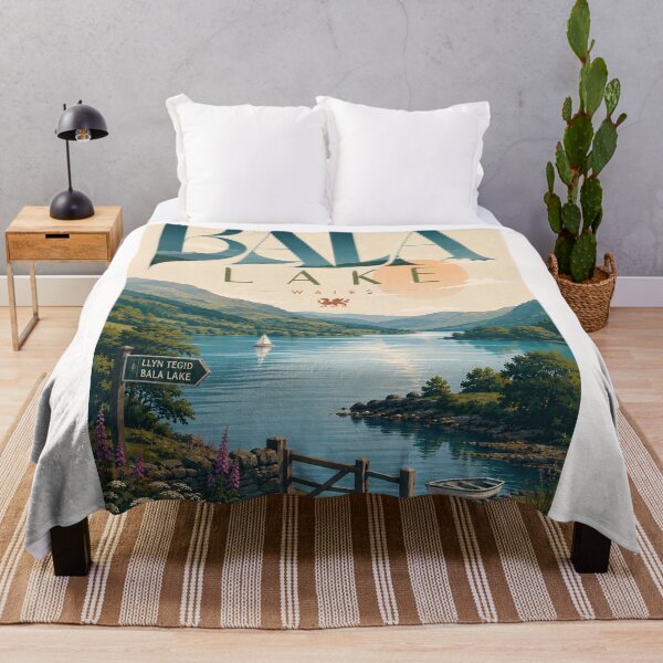 Item preview, Bala Lake Gwynedd Snowdonia Wales designed and sold by Places On Earth.