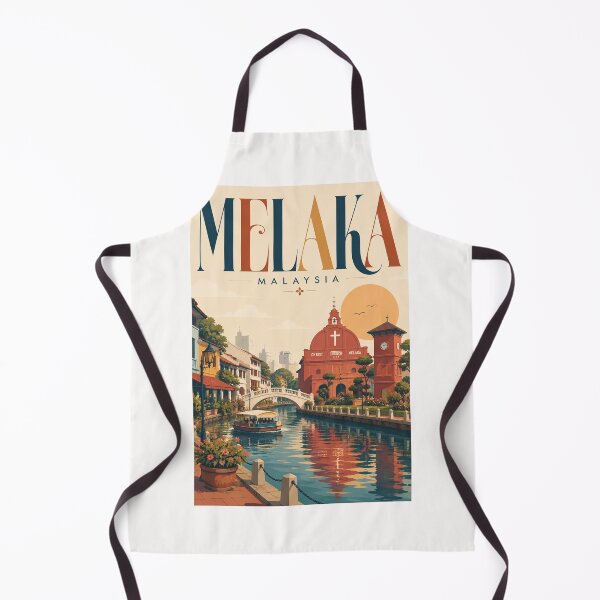 Item preview, Melaka Malaysia Historic City and Christ Church designed and sold by Places On Earth.