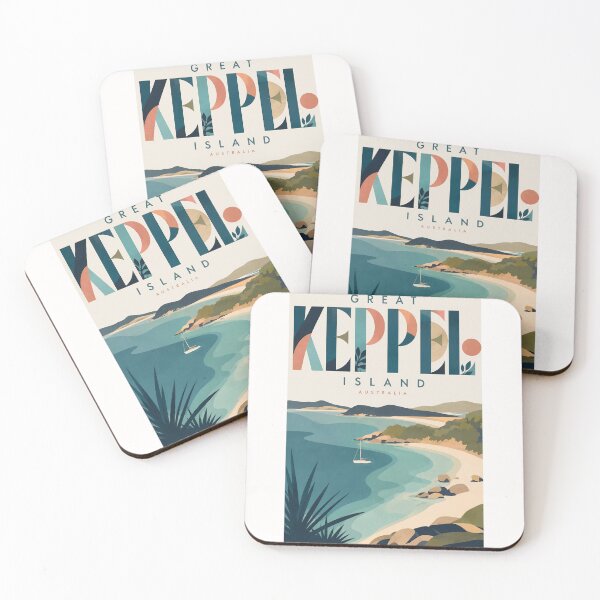 Item preview, Great Keppel Island Capricorn Coast Queensland designed and sold by Places On Earth.