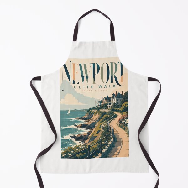 Item preview, Newport Cliff Walk, Gilded Age Mansions on the Rhode Island Atlantic Coast designed and sold by Places On Earth.