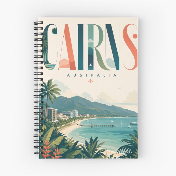Item preview, Cairns Esplanade and Coral Sea Coast Queensland Australia designed and sold by Places On Earth.