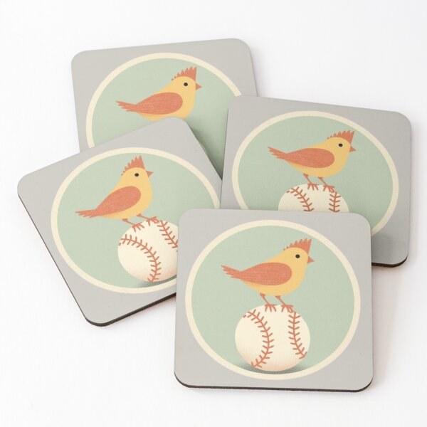 Item preview, Bird on Baseball designed and sold by mellow-koko.