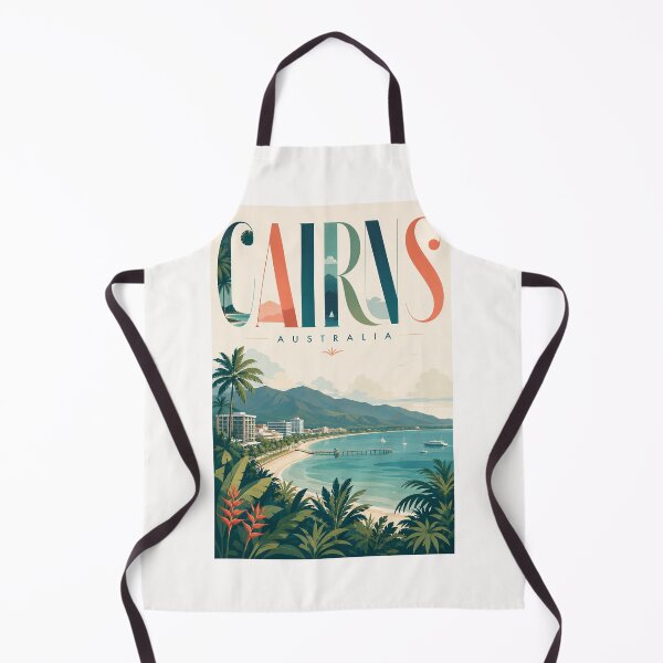 Item preview, Cairns Esplanade and Coral Sea Coast Queensland Australia designed and sold by Places On Earth.