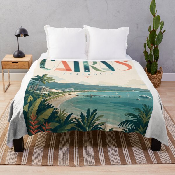 Item preview, Cairns Esplanade and Coral Sea Coast Queensland Australia designed and sold by Places On Earth.