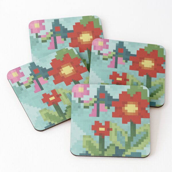 Item preview, "Dusk in the Pixel Garden" by Jenette Hewitt Art JKH63 designed and sold by Jenette Hewitt Art.