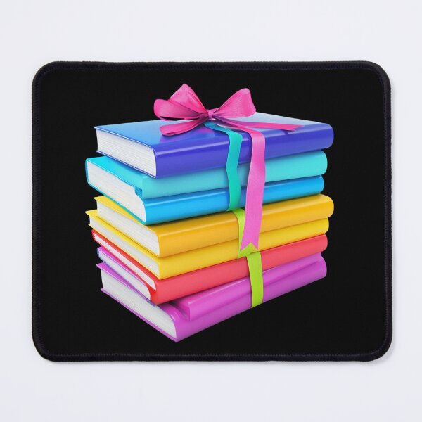 Item preview, Colorful Stacked Books with Ribbon designed and sold by Codavid85.