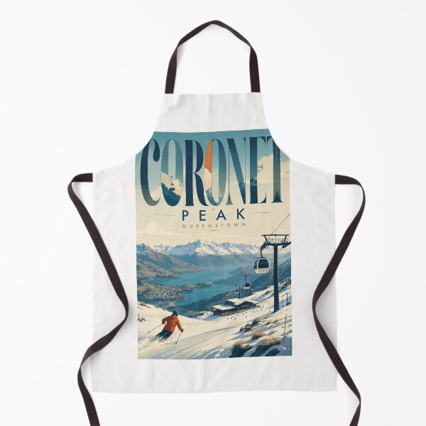 Item preview, Coronet Peak Overlooking Queenstown and Lake Wakatipu New Zealand designed and sold by Places On Earth.