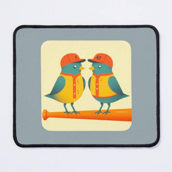 Item preview, Bird Baseball Buddies designed and sold by mellow-koko.