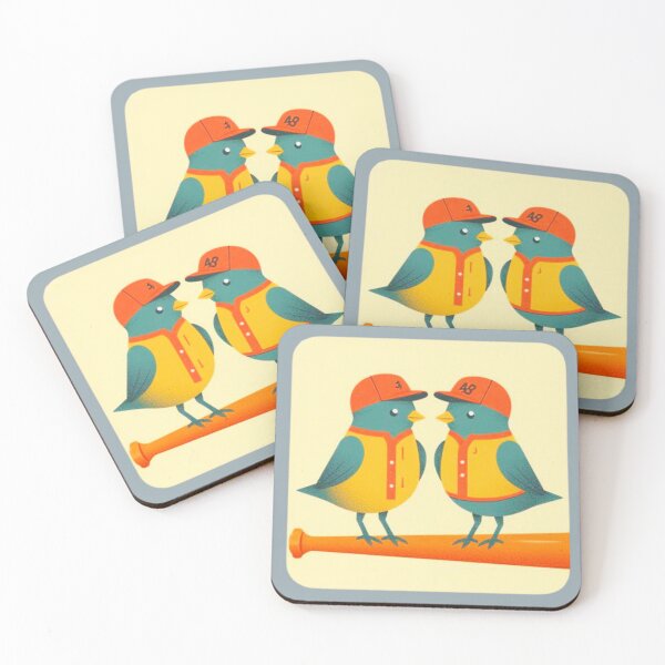 Item preview, Bird Baseball Buddies designed and sold by mellow-koko.