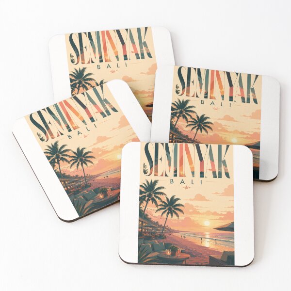 Item preview, Seminyak Beach Sunset Along Bali's Southwest Coast Indonesia designed and sold by Places On Earth.