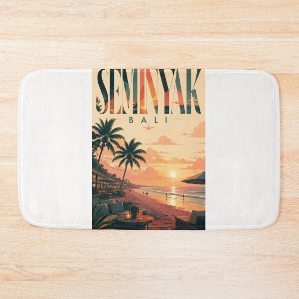 Item preview, Seminyak Beach Sunset Along Bali's Southwest Coast Indonesia designed and sold by Places On Earth.