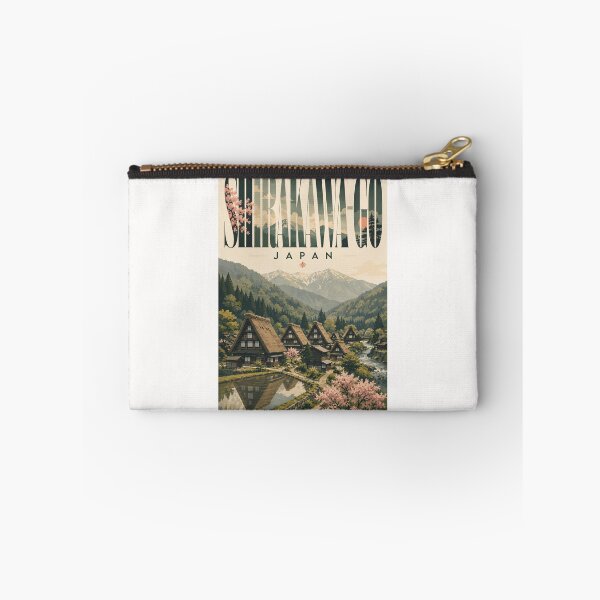 Item preview, Shirakawa-go Historic Village Beneath the Japanese Alps Gifu Japan designed and sold by Places On Earth.
