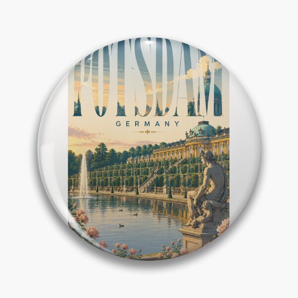 Item preview, Potsdam Sanssouci Palace Gardens and Historic Prussian Landmarks Germany designed and sold by Places On Earth.