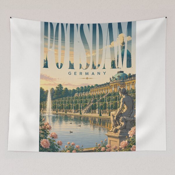 Item preview, Potsdam Sanssouci Palace Gardens and Historic Prussian Landmarks Germany designed and sold by Places On Earth.