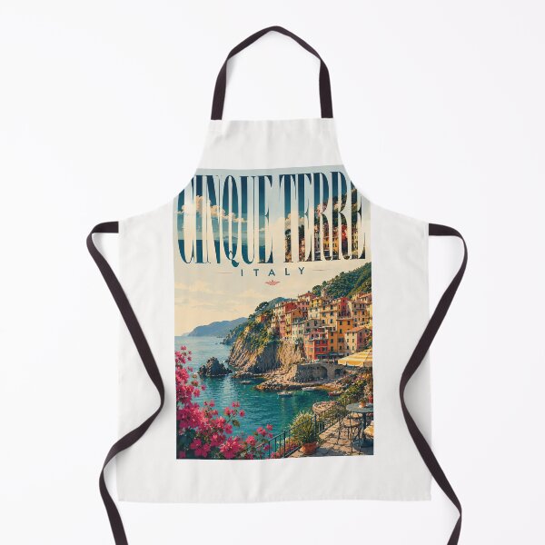 Item preview, Cinque Terre Ligurian Coast Villages Overlooking the Italian Riviera designed and sold by Places On Earth.
