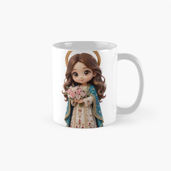 Item preview, Holy Mary With Roses Chibi designed and sold by NoticasDeFe.