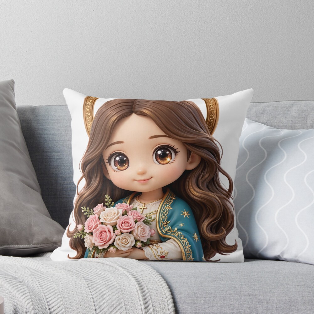 Item preview, Throw Pillow designed and sold by NoticasDeFe.