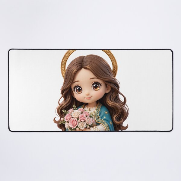 Item preview, Holy Mary With Roses Chibi designed and sold by NoticasDeFe.