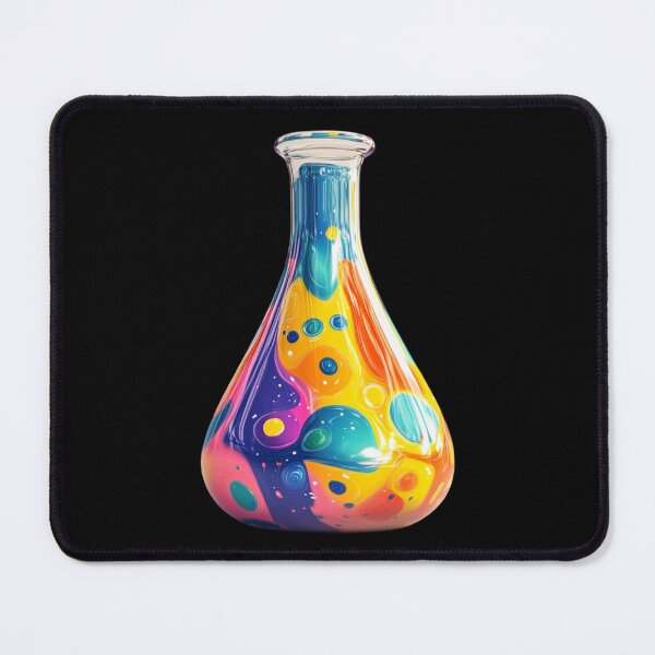 Item preview, Colorful Abstract Glass Vase designed and sold by Codavid85.