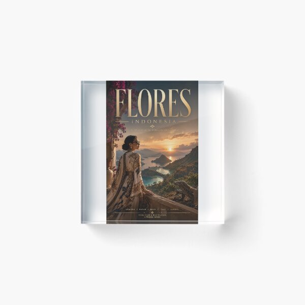 Item preview, Flores Komodo National Park Padar Island and Labuan Bajo Indonesia designed and sold by Places On Earth.