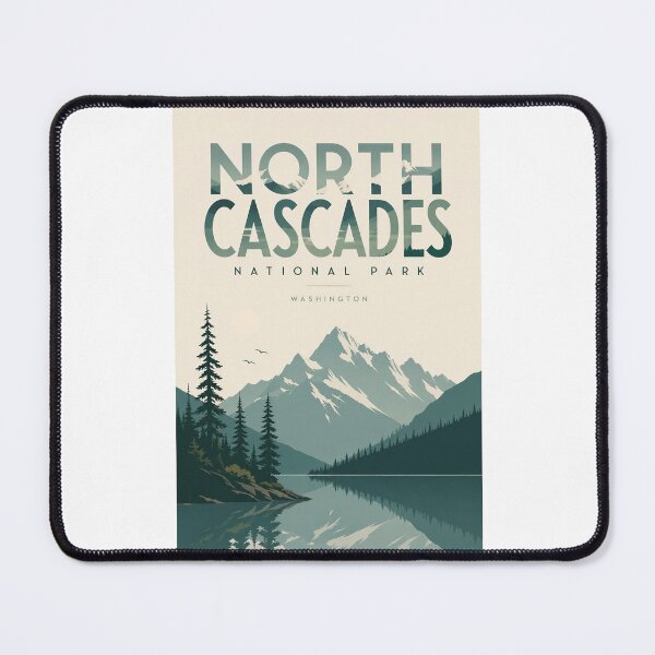 Item preview, North Cascades National Park Snow Covered Peaks Washington State designed and sold by Places On Earth.