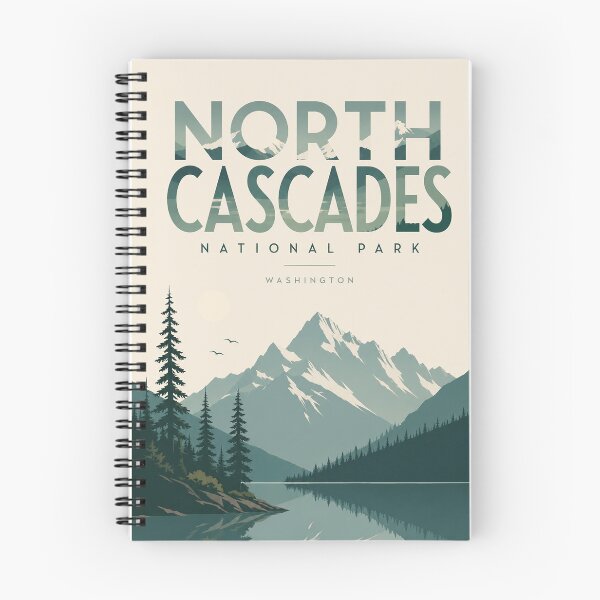 Item preview, North Cascades National Park Snow Covered Peaks Washington State designed and sold by Places On Earth.