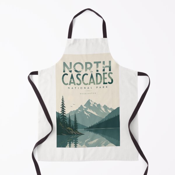 Item preview, North Cascades National Park Snow Covered Peaks Washington State designed and sold by Places On Earth.