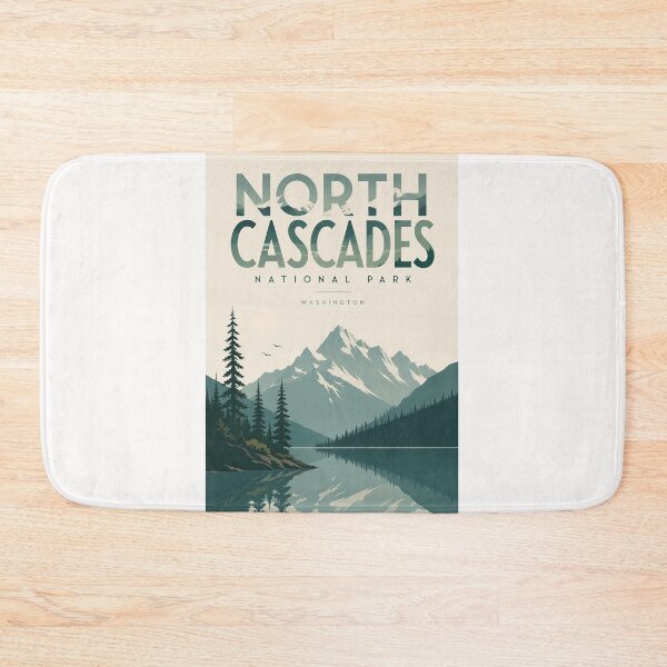 Item preview, North Cascades National Park Snow Covered Peaks Washington State designed and sold by Places On Earth.