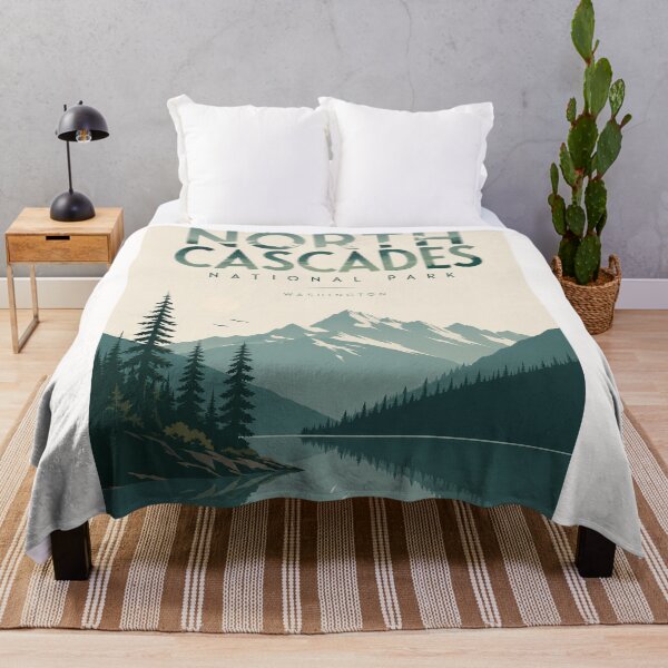 Item preview, North Cascades National Park Snow Covered Peaks Washington State designed and sold by Places On Earth.