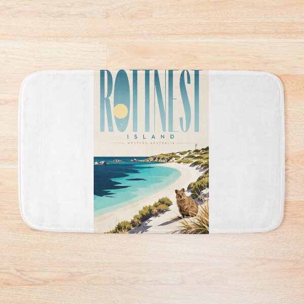 Item preview, Rottnest Island Turquoise Beaches and Quokka Coast Western Australia designed and sold by Places On Earth.