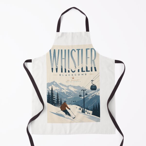Item preview, Whistler Blackcomb Ski Resort British Columbia Canadian Rockies designed and sold by Places On Earth.