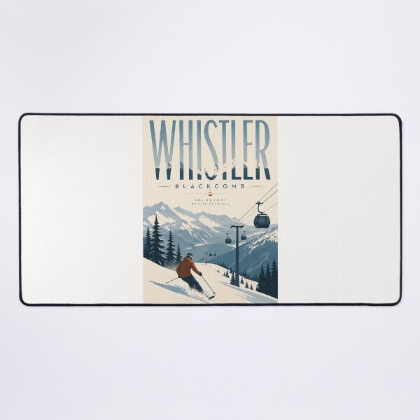 Item preview, Whistler Blackcomb Ski Resort British Columbia Canadian Rockies designed and sold by Places On Earth.