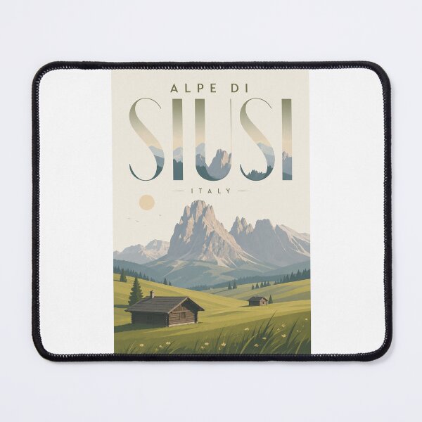Item preview, Alpe di Siusi Dolomites Mountain Meadows South Tyrol Italy designed and sold by Places On Earth.