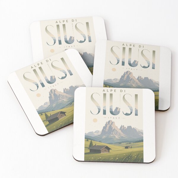 Item preview, Alpe di Siusi Dolomites Mountain Meadows South Tyrol Italy designed and sold by Places On Earth.