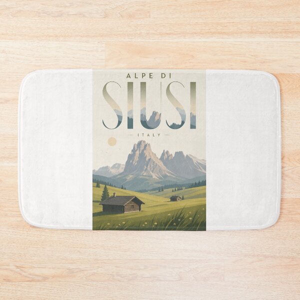 Item preview, Alpe di Siusi Dolomites Mountain Meadows South Tyrol Italy designed and sold by Places On Earth.