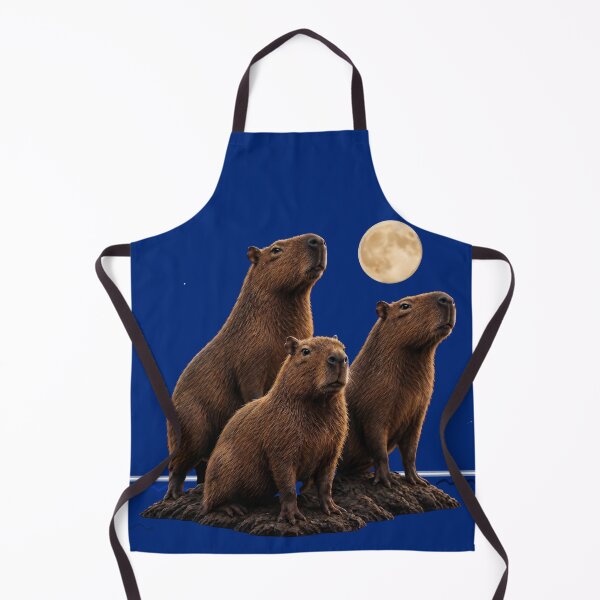 Item preview, Three capybara moon designed and sold by Three stacked penguins.