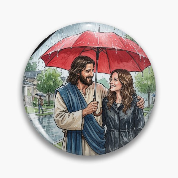 Item preview, My House Is Built On Jesus designed and sold by Lion and Lamb Design.
