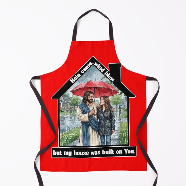 Item preview, My House Is Built On Jesus designed and sold by Lion and Lamb Design.