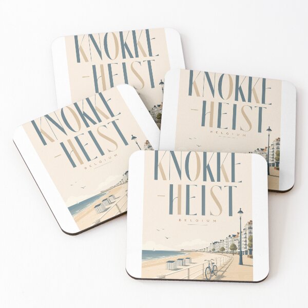 Item preview, Knokke-Heist North Sea Promenade and Belgian Coastline in West Flanders designed and sold by Aryabek.
