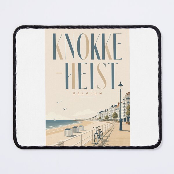 Item preview, Knokke-Heist North Sea Promenade and Belgian Coastline in West Flanders designed and sold by Aryabek.