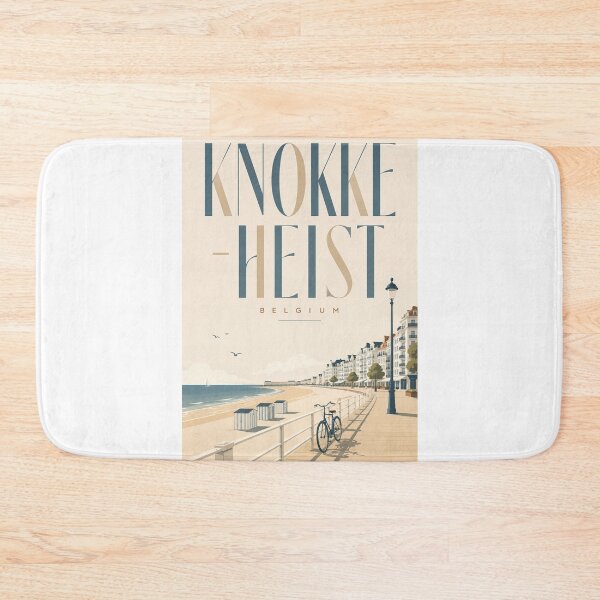 Item preview, Knokke-Heist North Sea Promenade and Belgian Coastline in West Flanders designed and sold by Aryabek.