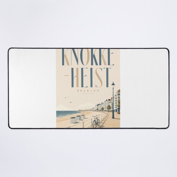 Item preview, Knokke-Heist North Sea Promenade and Belgian Coastline in West Flanders designed and sold by Aryabek.