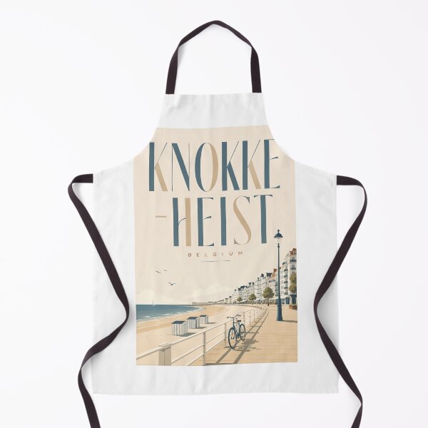 Item preview, Knokke-Heist North Sea Promenade and Belgian Coastline in West Flanders designed and sold by Aryabek.