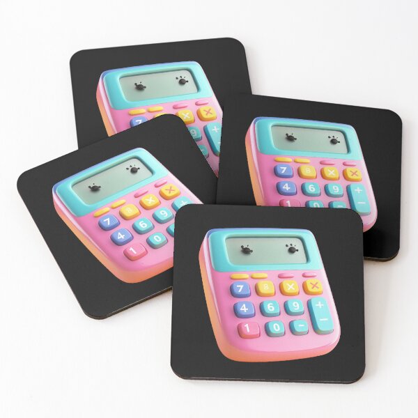 Item preview, Colorful Toy Calculator designed and sold by Codavid85.