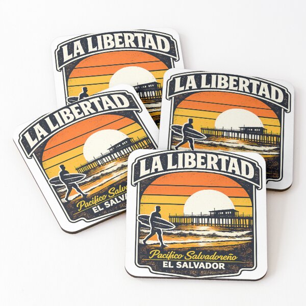 Item preview, La Libertad El Salvador Vintage Surf Pier Sunset designed and sold by Past in Threads.