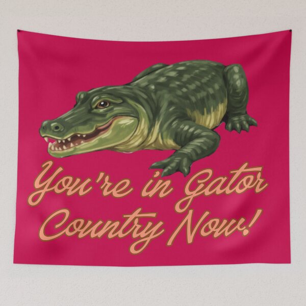 Item preview, Gator Country Retro designed and sold by Dimensionality.