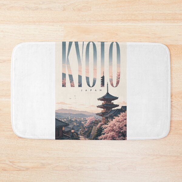 Item preview, Kyoto Kiyomizu-dera Temple with Cherry Blossoms Japan designed and sold by Aryabek.