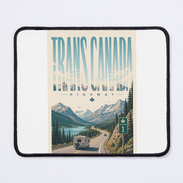 Item preview, Trans Canada Highway through Canadian Rockies Alberta designed and sold by Aryabek.