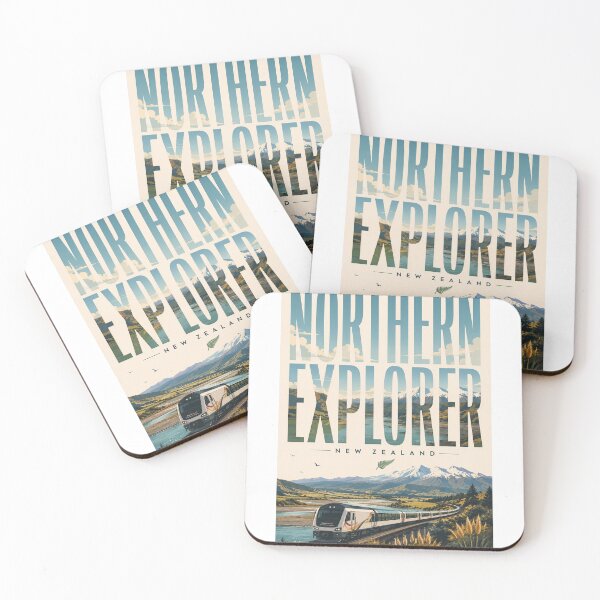 Item preview, Northern Explorer Railway across South Island New Zealand designed and sold by Aryabek.